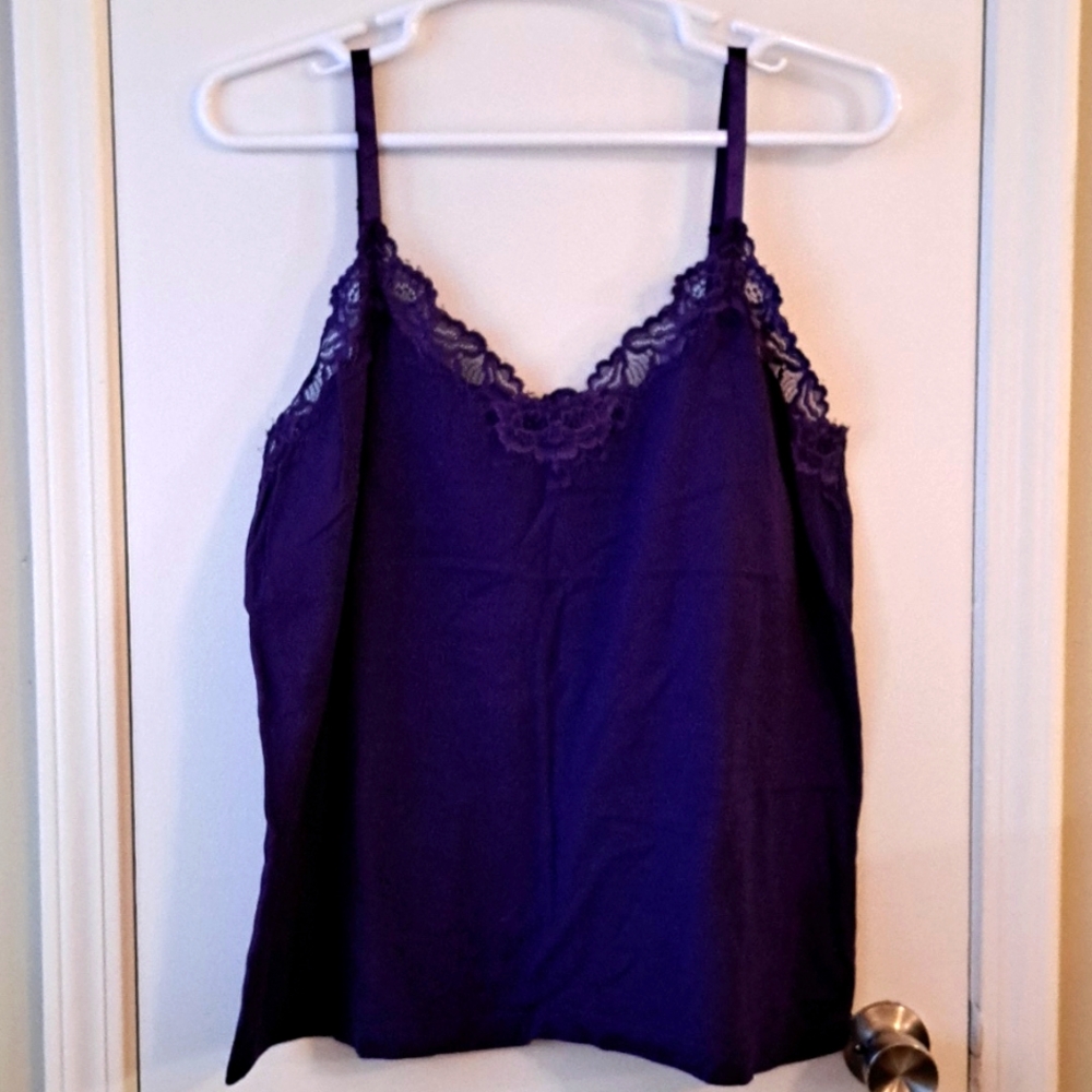 Purple camisole 2X